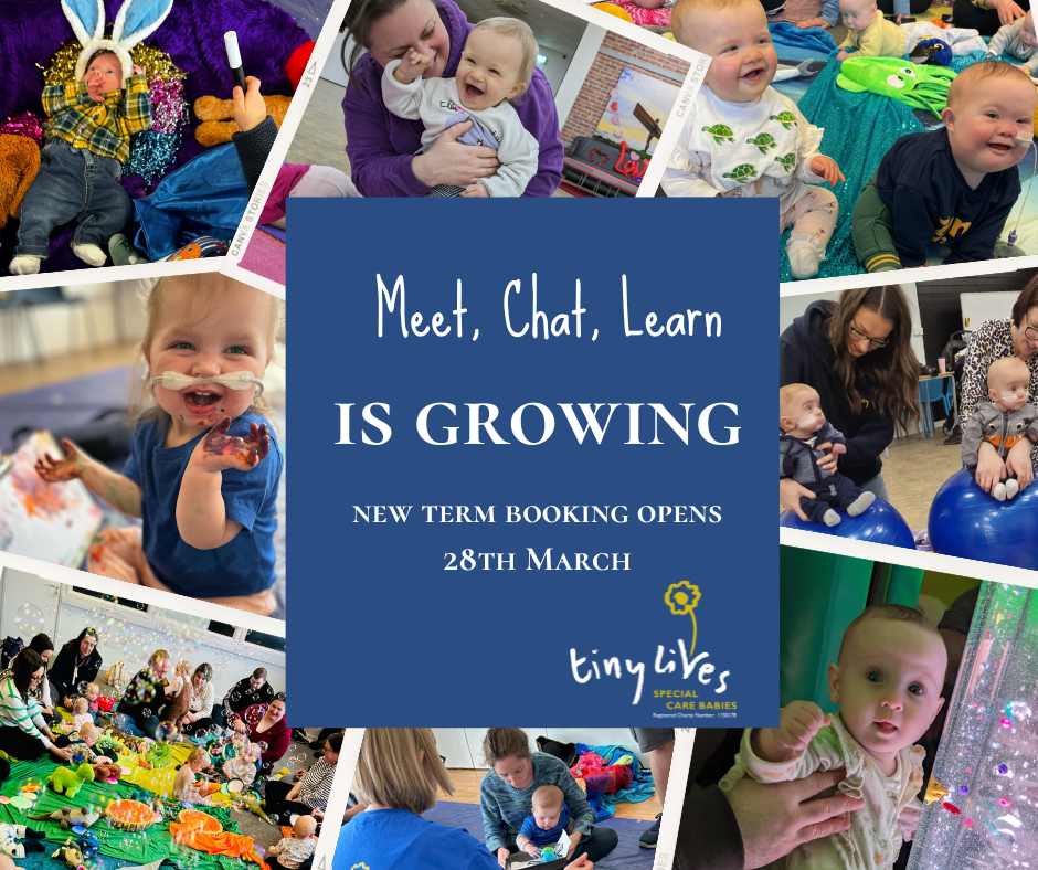 Tiny Lives Trust Meet, Chat, Learn is growing!